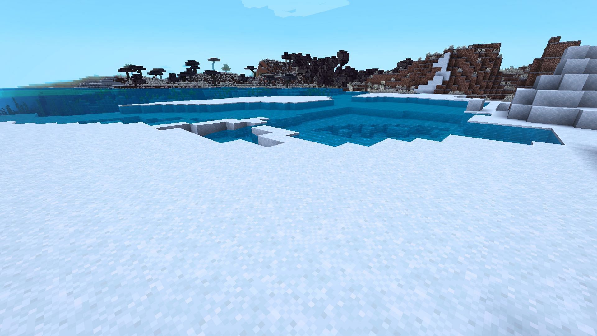 White sand would be a welcome addition (Image via Mojang Studios)