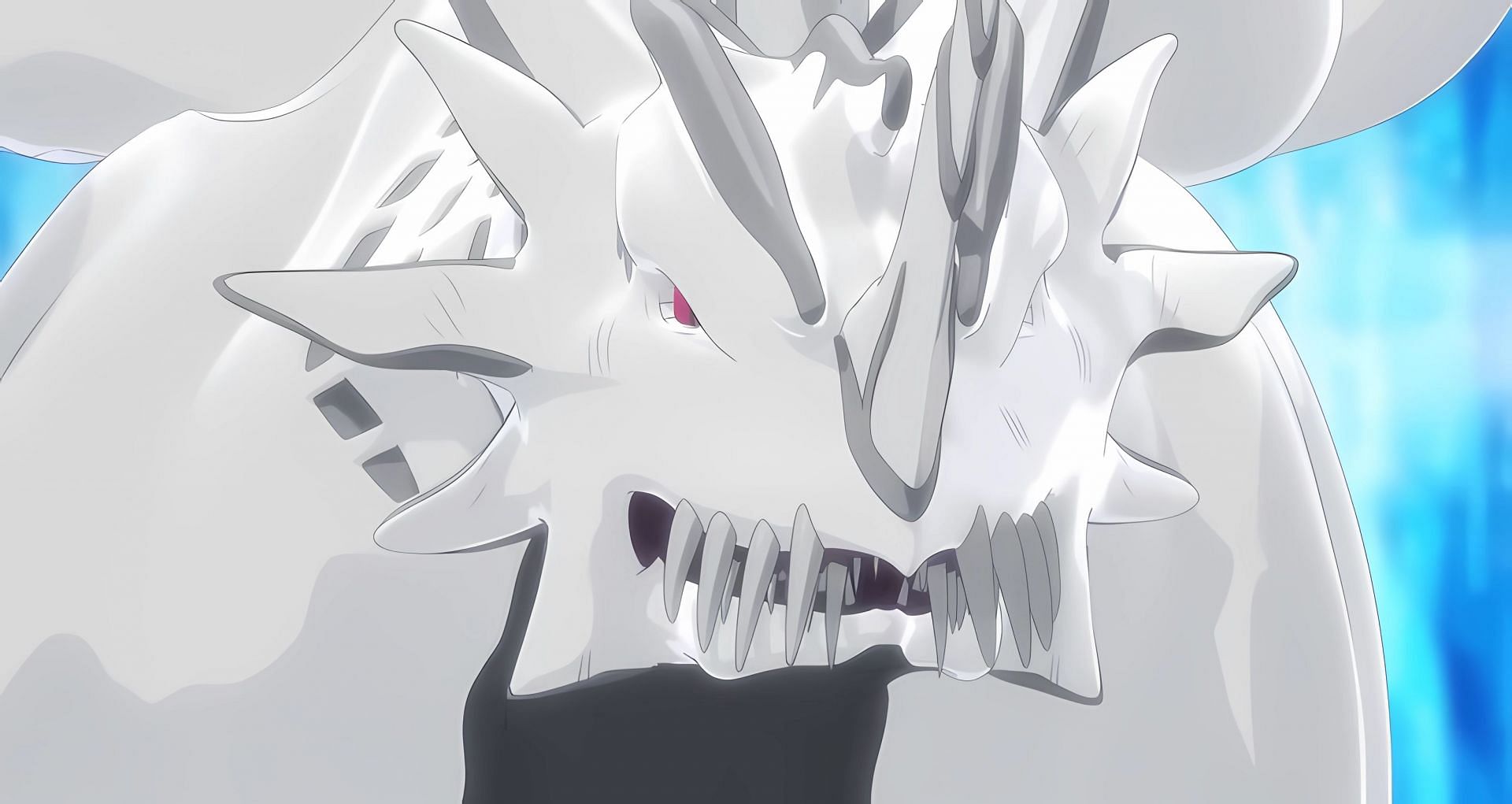 The dragon form of Tio&#039;s alter ego as seen in the anime (Image via asread)