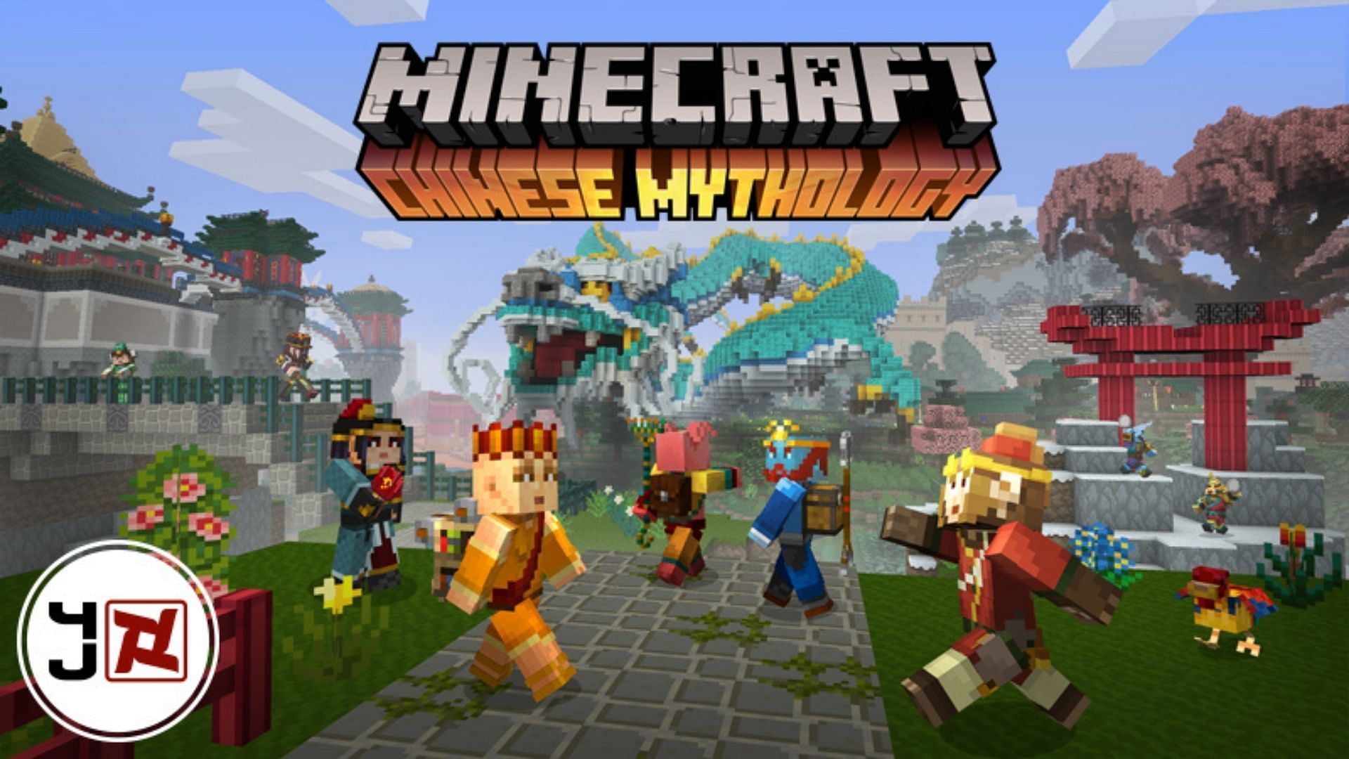 The Chinese Mythology Mash-up is one of the most popular add-ons in the Marketplace (Image via Mojang Studios)