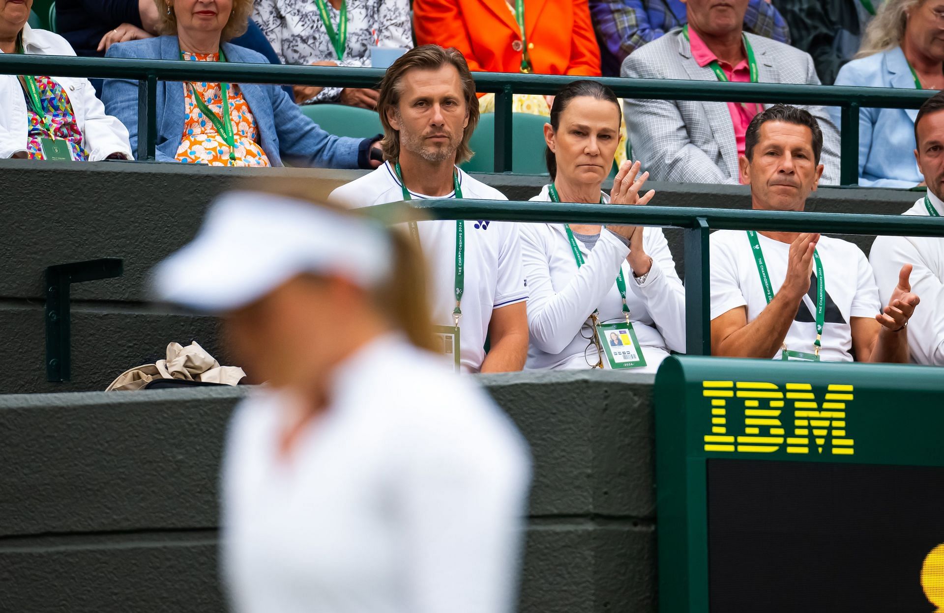 Day Nine: The Championships - Pam Shriver in the stands - Source: Getty