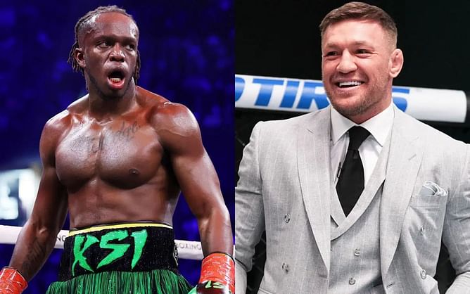 Rumored to fight Conor McGregor in place of Logan Paul, KSI shares five-word message reacting to reports of the same