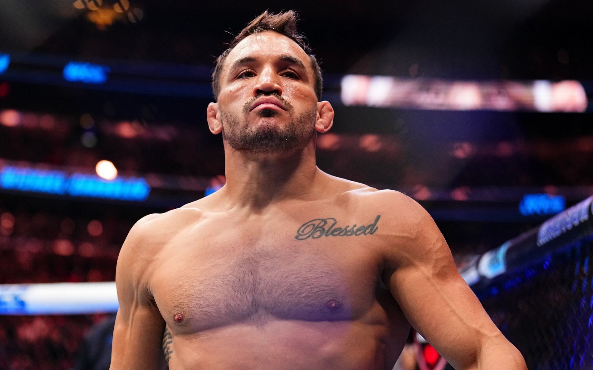 Michael Chandler (pictured) is a former three-time Bellator lightweight champion, who currently competes in the UFC lightweight division [Image courtesy: Getty Images]