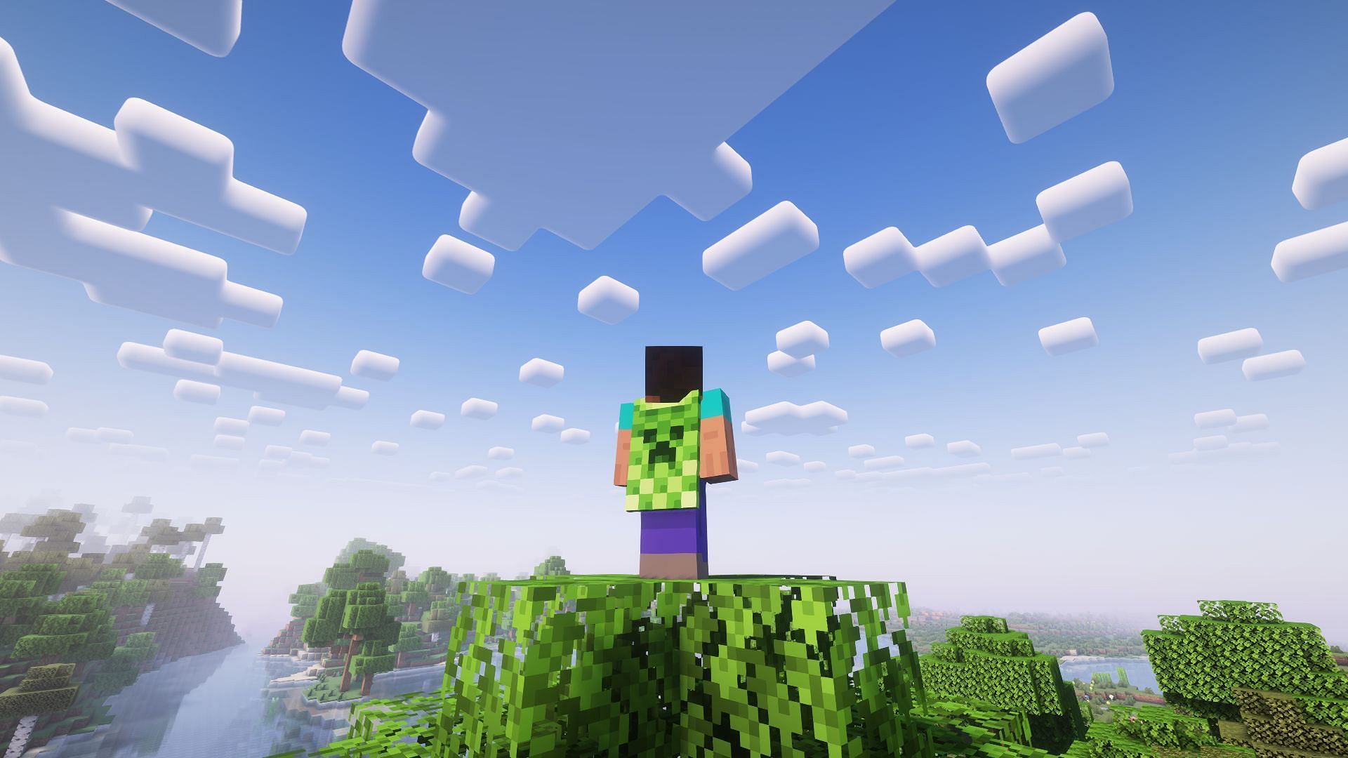 There are two ways to explore Minecraft quickly (Image via Mojang Studios)