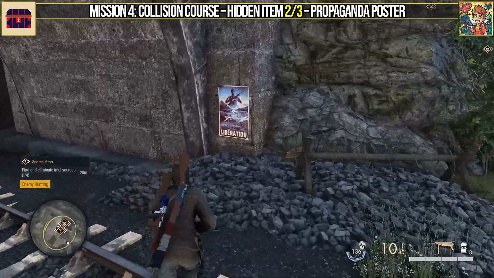 Liberation location (Image via YT@Game Guides Channel/Rebellion)