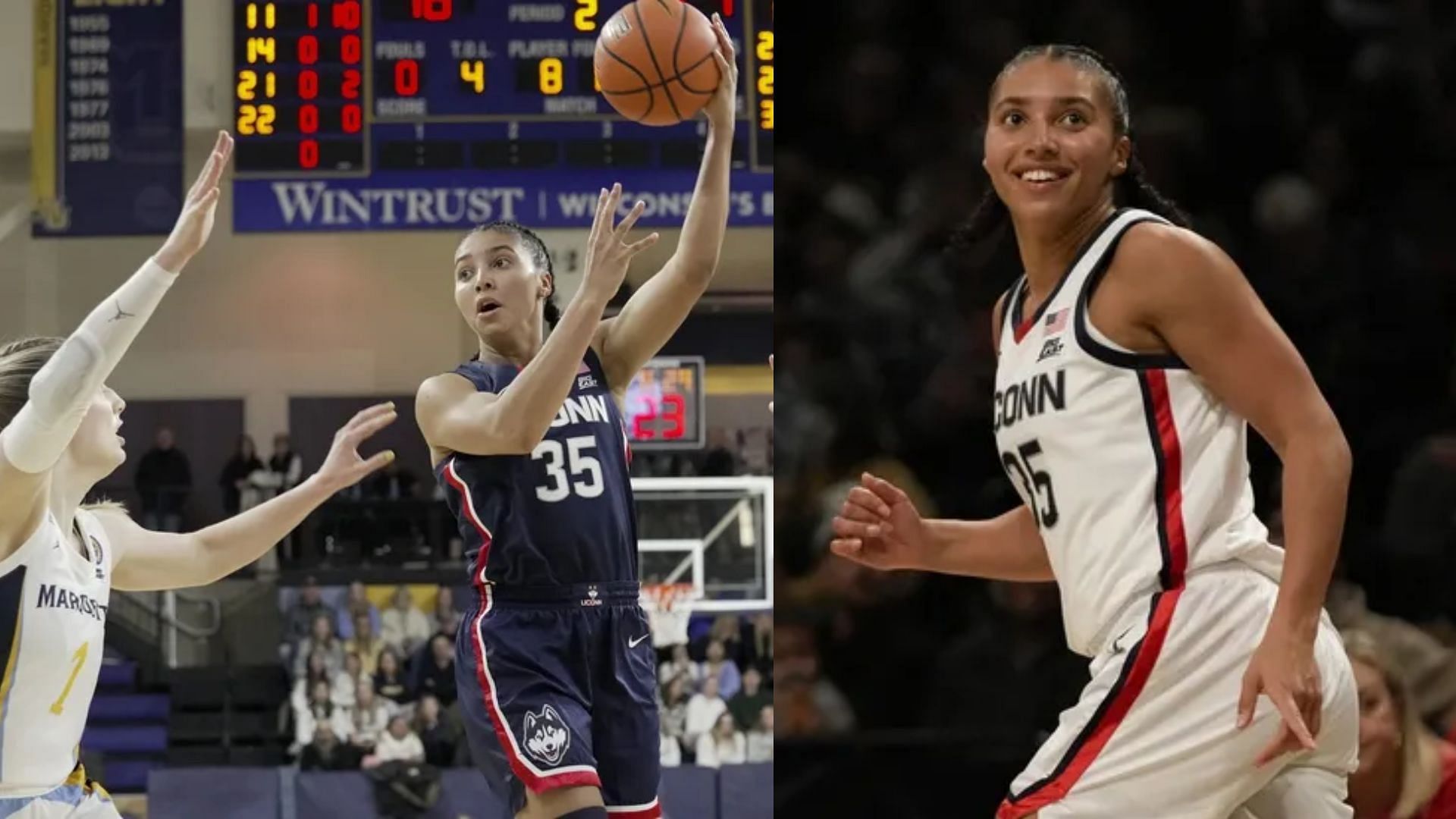 UConn guard Azzi Fudd (Image Source: IMAGN)