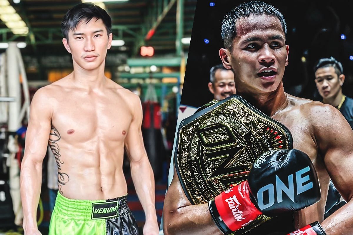 Tawanchai (L) and Superbon (R) | Photo by ONE Championship