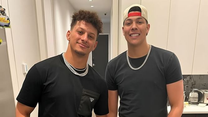Patrick Mahomes' brother Jackson pens special message as Chiefs QB and Brittany Mahomes announce birth of 3rd child