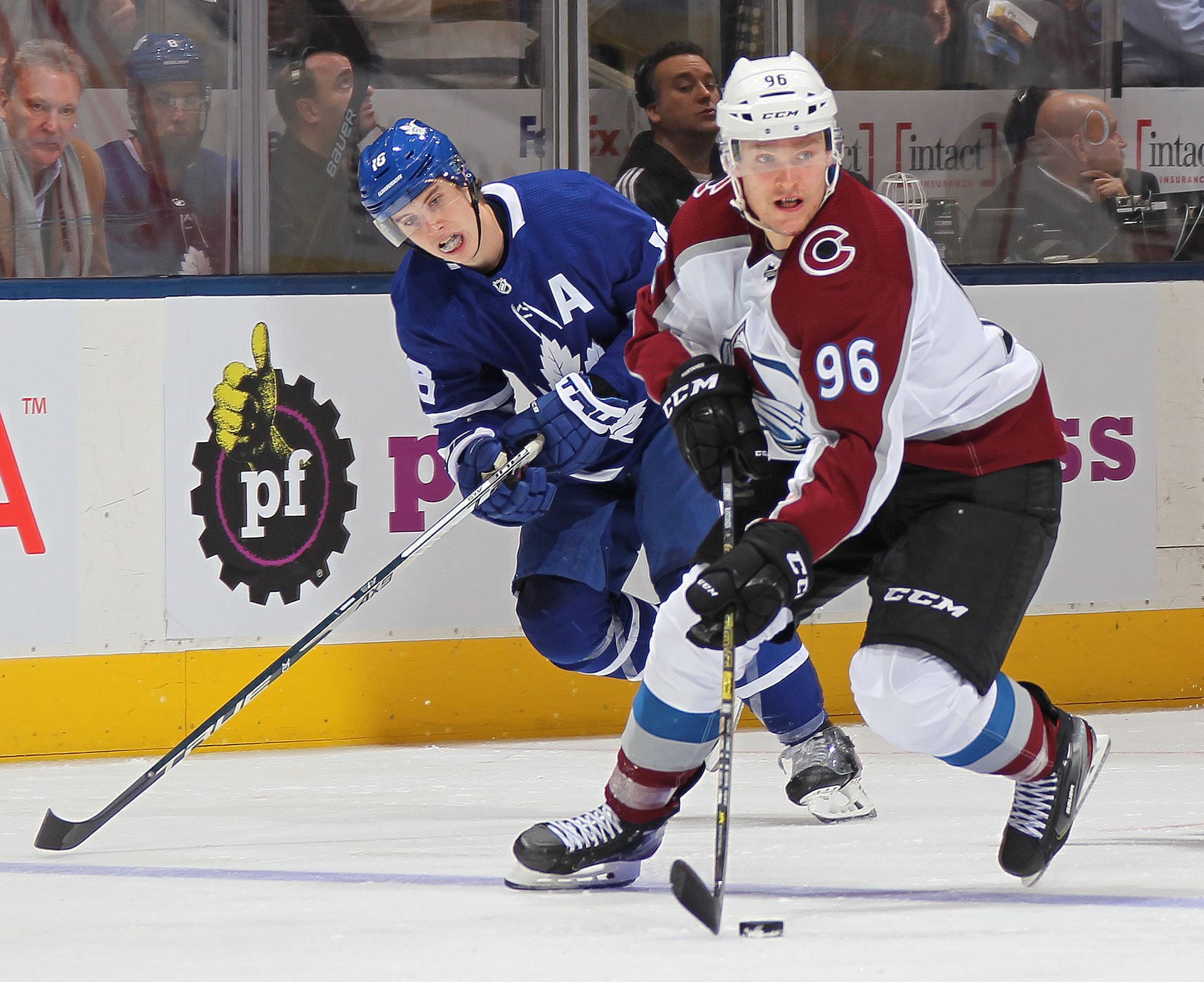 Colorado Avalanche v Toronto Maple Leafs - Source: Getty