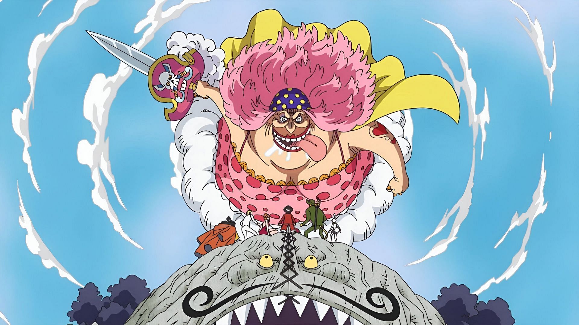 One of the One Piece characters Big Mom as seen in the anime (Image via Toei Animation)