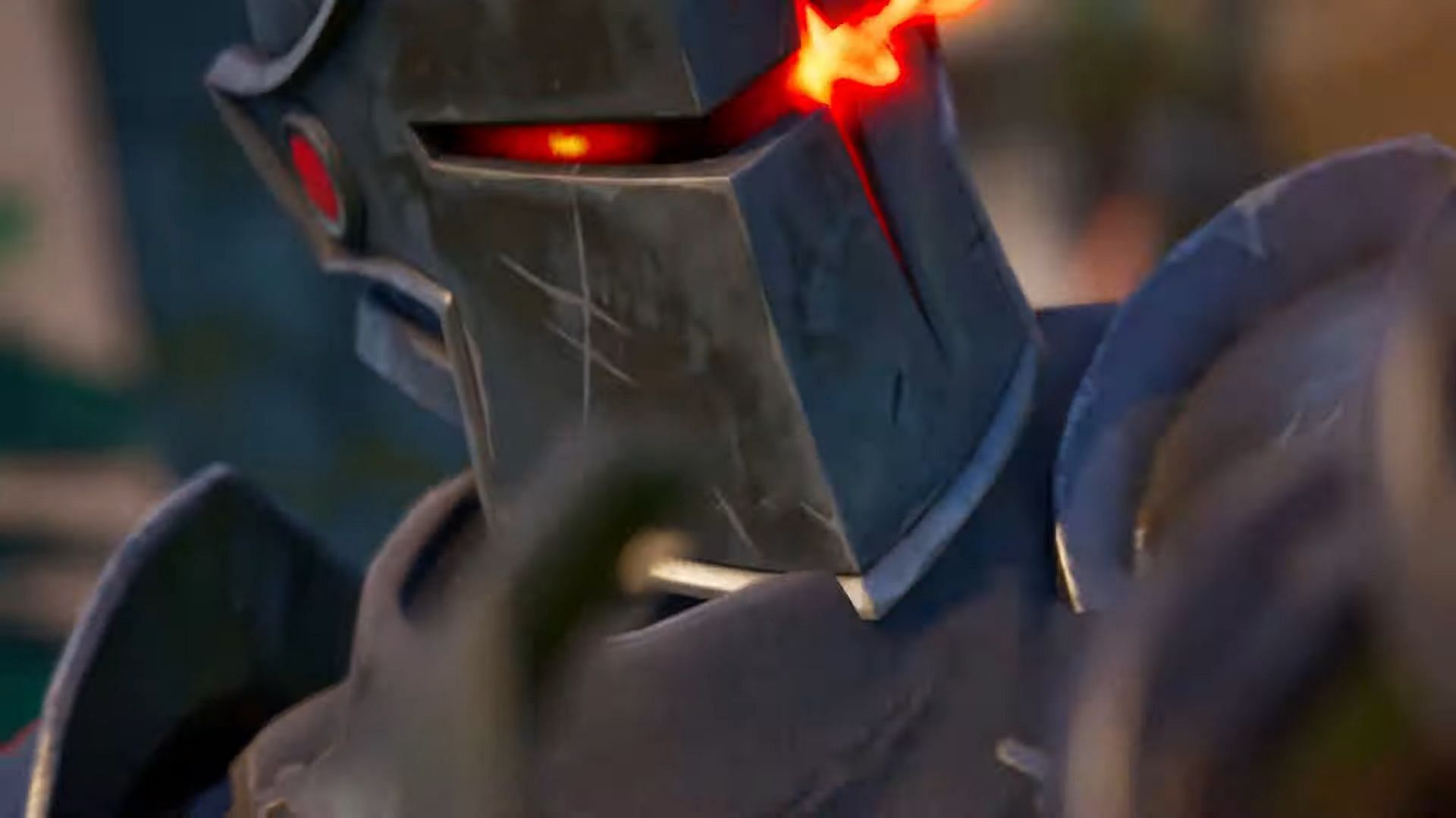 Black Knight Remixed with eyes of fiery red (Image via Epic Games)