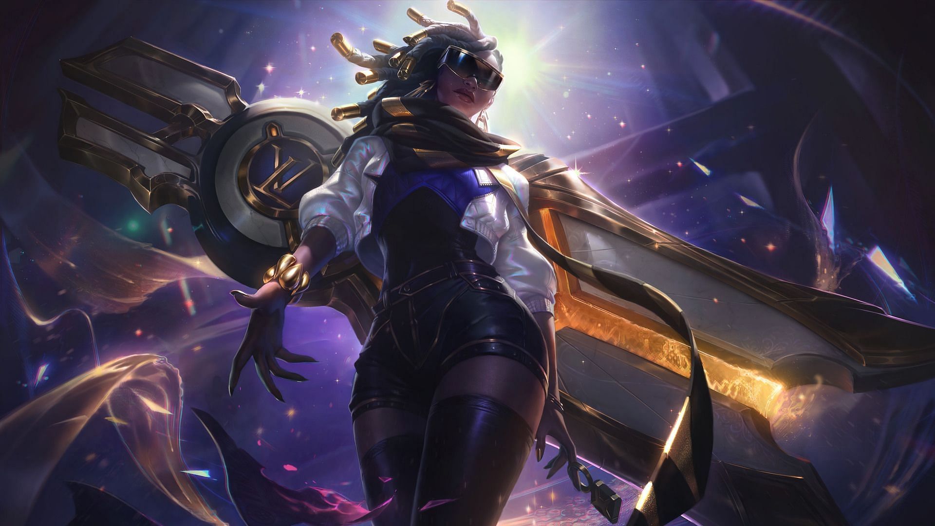 Prestige True Damage Senna in League of Legends (Image via Riot Games)