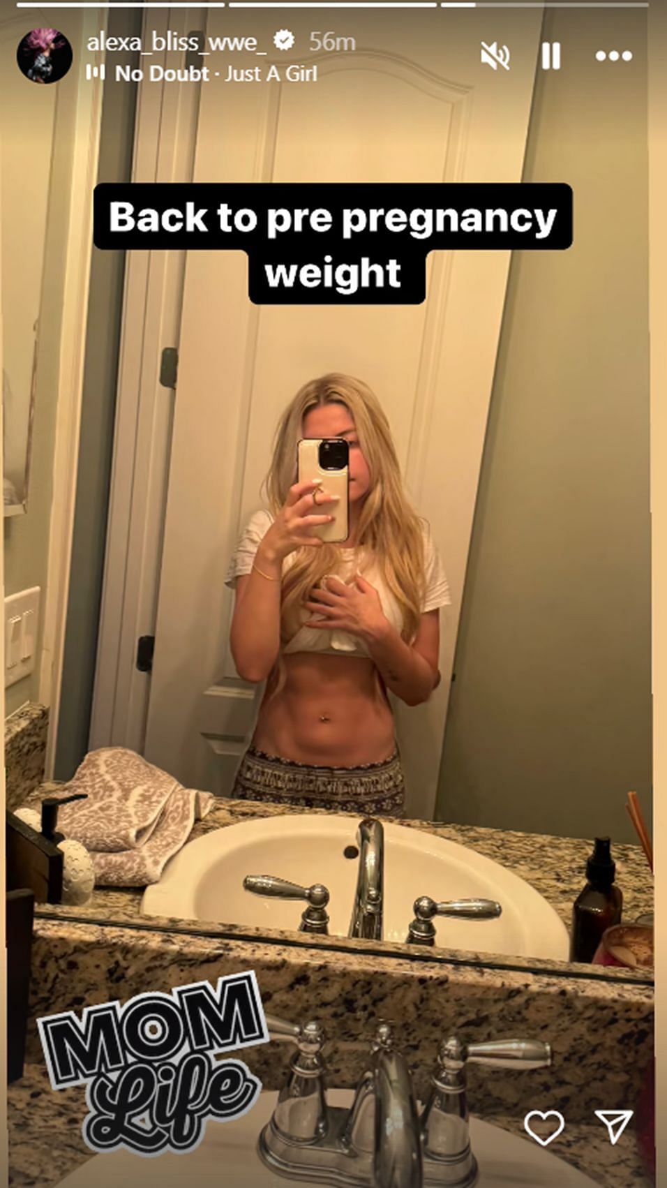 Alexa Bliss has shared a major update [Image source: Bliss&#039; Instagram account]