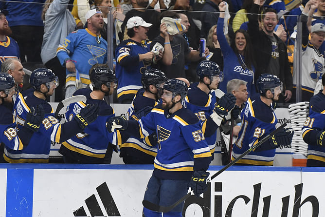 David Perron makes his feelings known after being named in St. Louis Blues Quarter Century second team