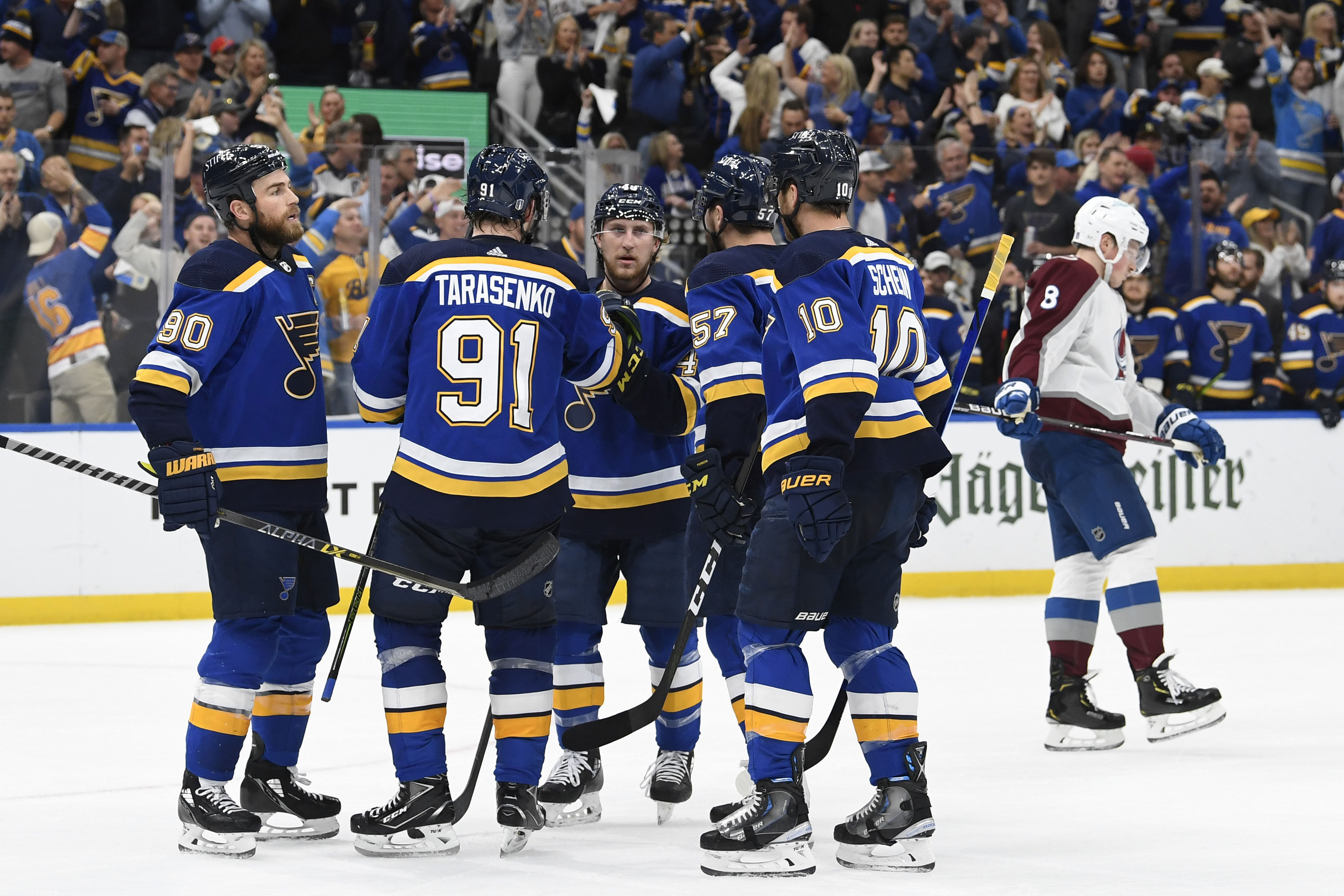 NHL: Stanley Cup Playoffs- St. Louis Blues at Colorado Avalanche - Source: Imagn