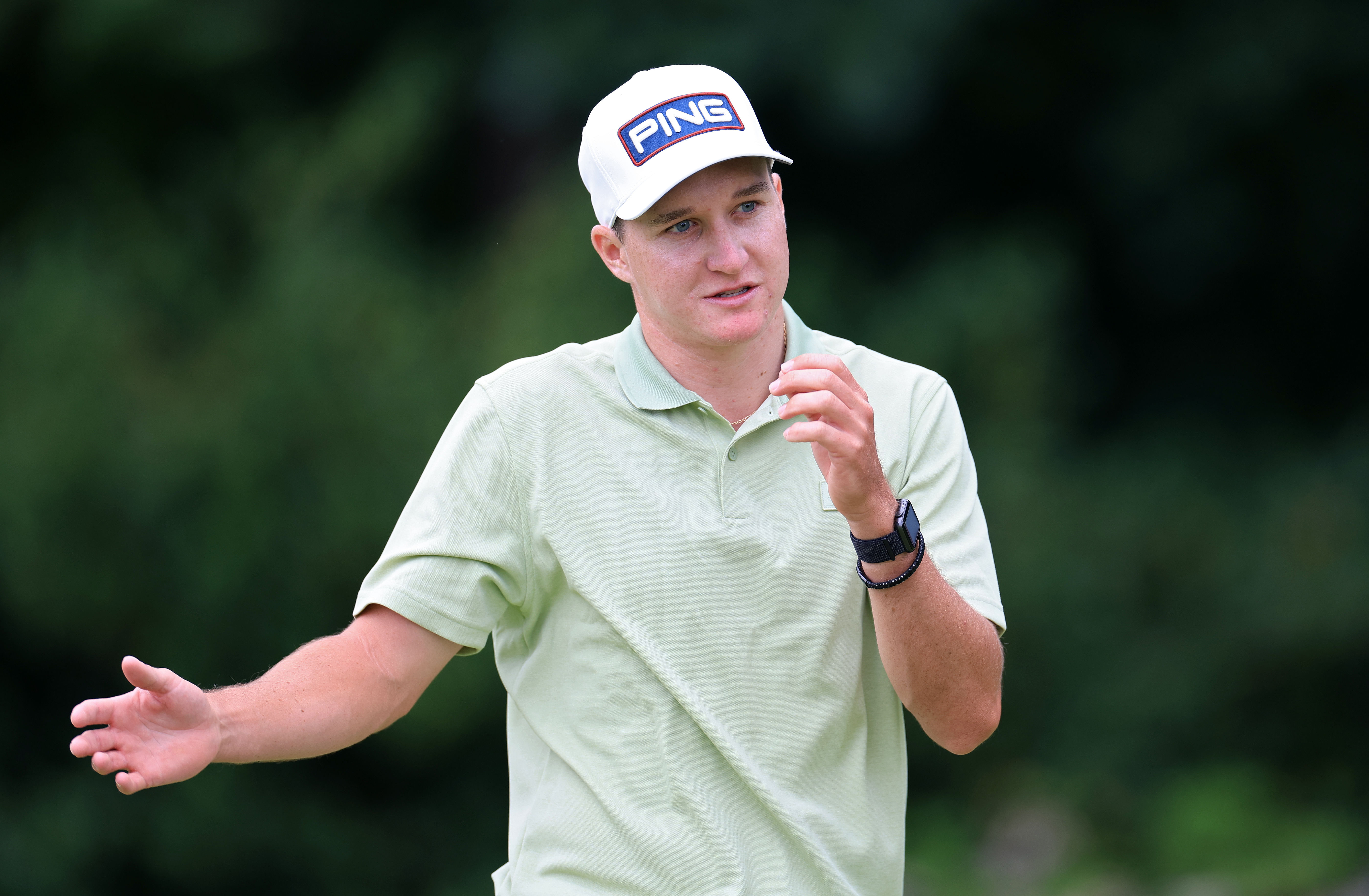 Matt McCarty during the U.S. Open, First Round (Image Source: Imagn)