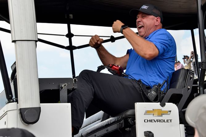 NASCAR team president Chris Rice shows off incredible transformation pictures on social media