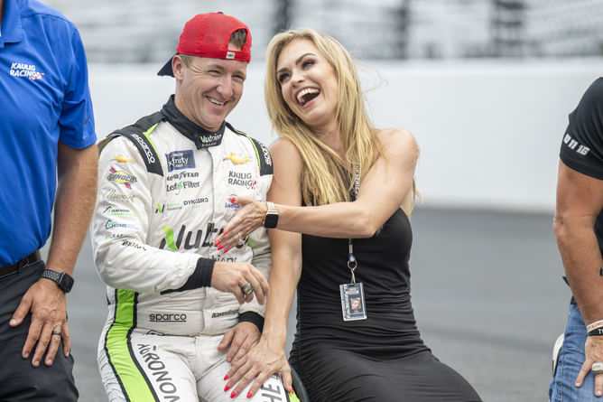 “Miss him!”: AJ Allmendinger’s wife Tara shares a heartwarming collage of her four-legged friend in latest IG update