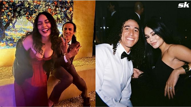 Cole Tucker & wife Vanessa Hudgens steal the spotlight during the New Year party in coordinated black attire