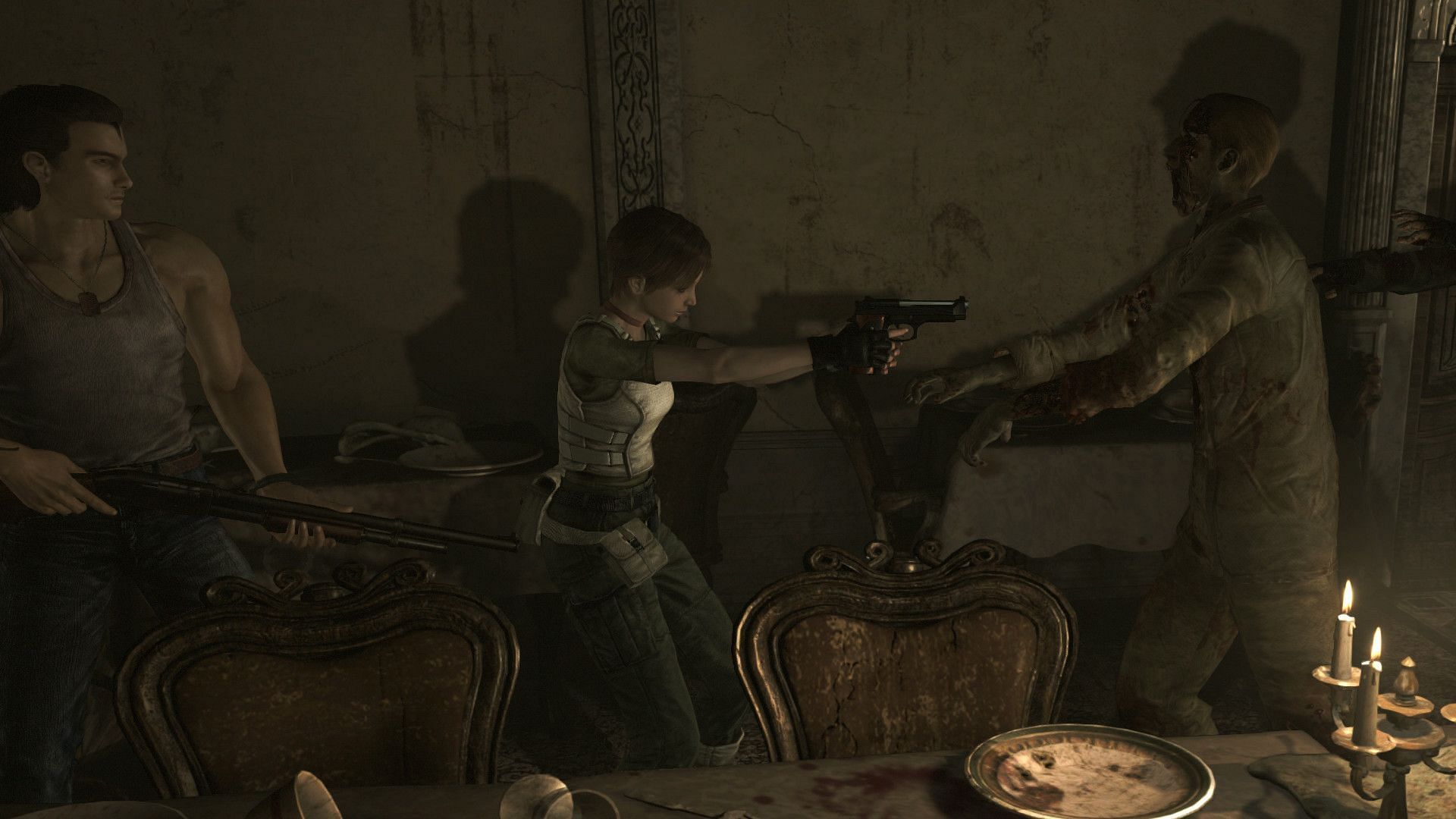 A still from Resident Evil Zero (Image via Capcom)