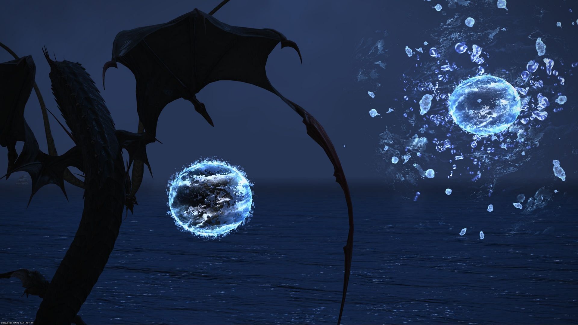 The MSQ post-FFXIV ARR takes you through several Eidolon fights, like Leviathan (Image via Square Enix)