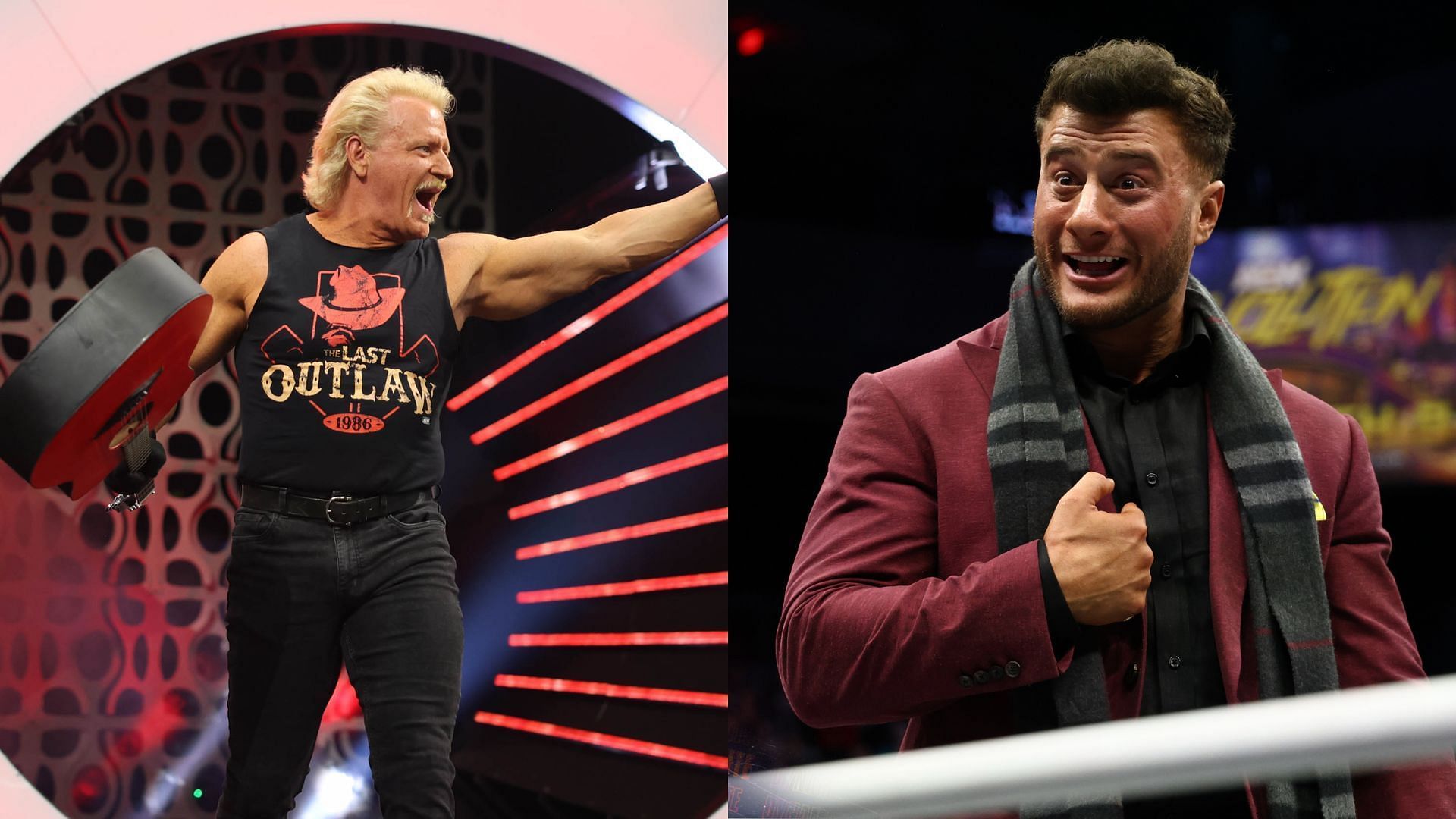 Jeff Jarrett has been feuding with MJF [photo: allelitewrestling.com]