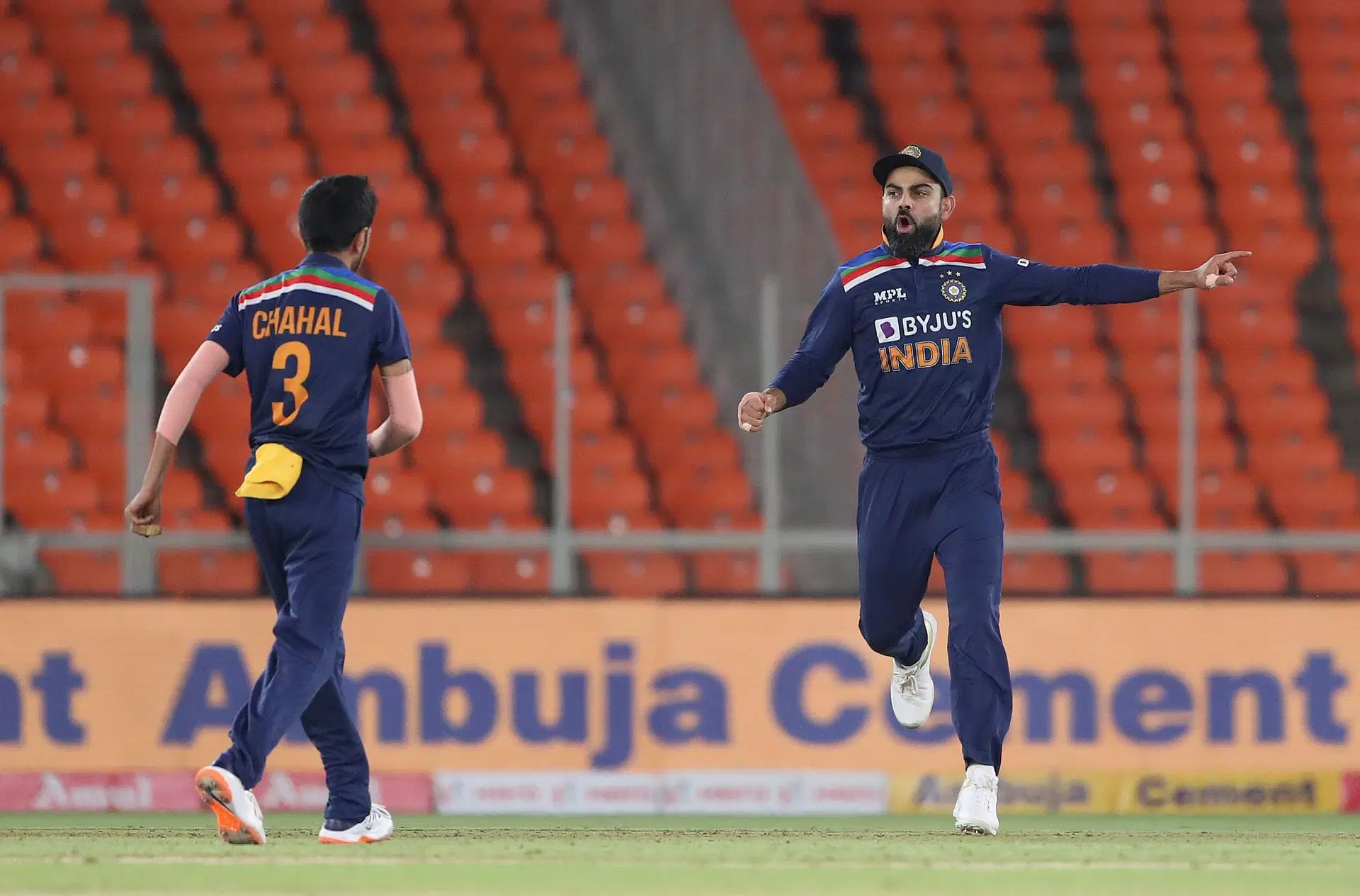 Chahal was targetted by the England batters in the middle overs [Credit: Getty]