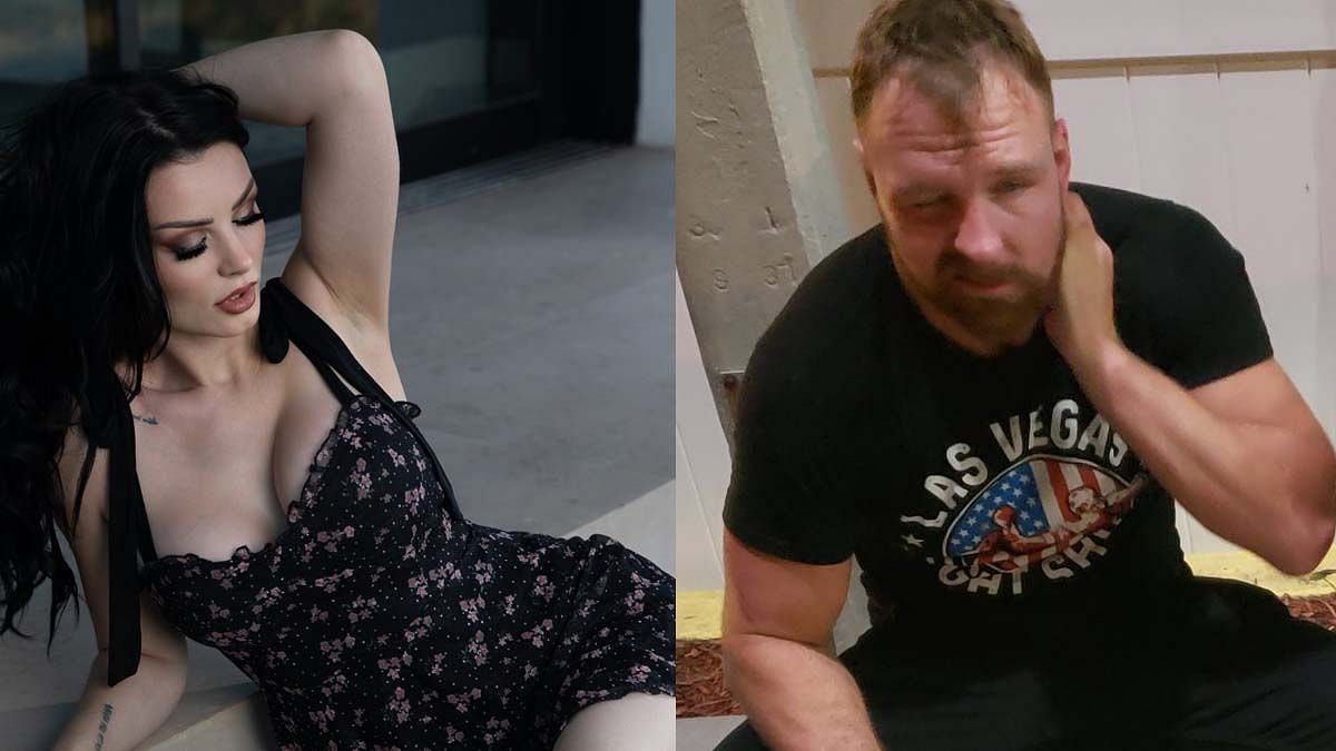 Jon Moxley &amp; Saraya are former WWE stars (Images via Jon Moxley &amp; Saraya