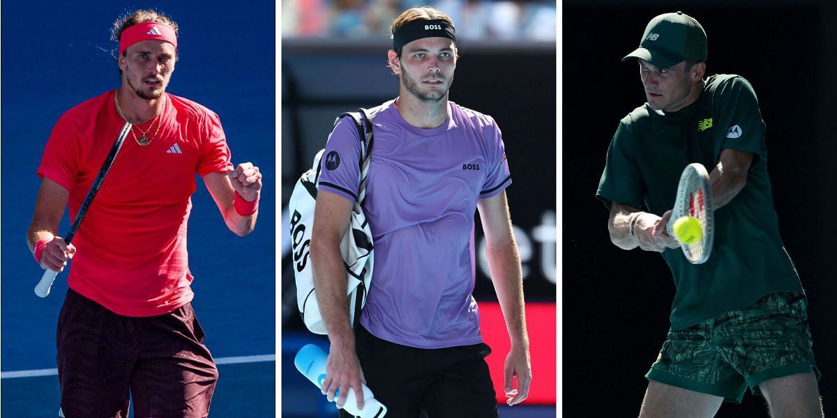 Alexander Zverev, Taylor Fritz &amp; Tommy Paul