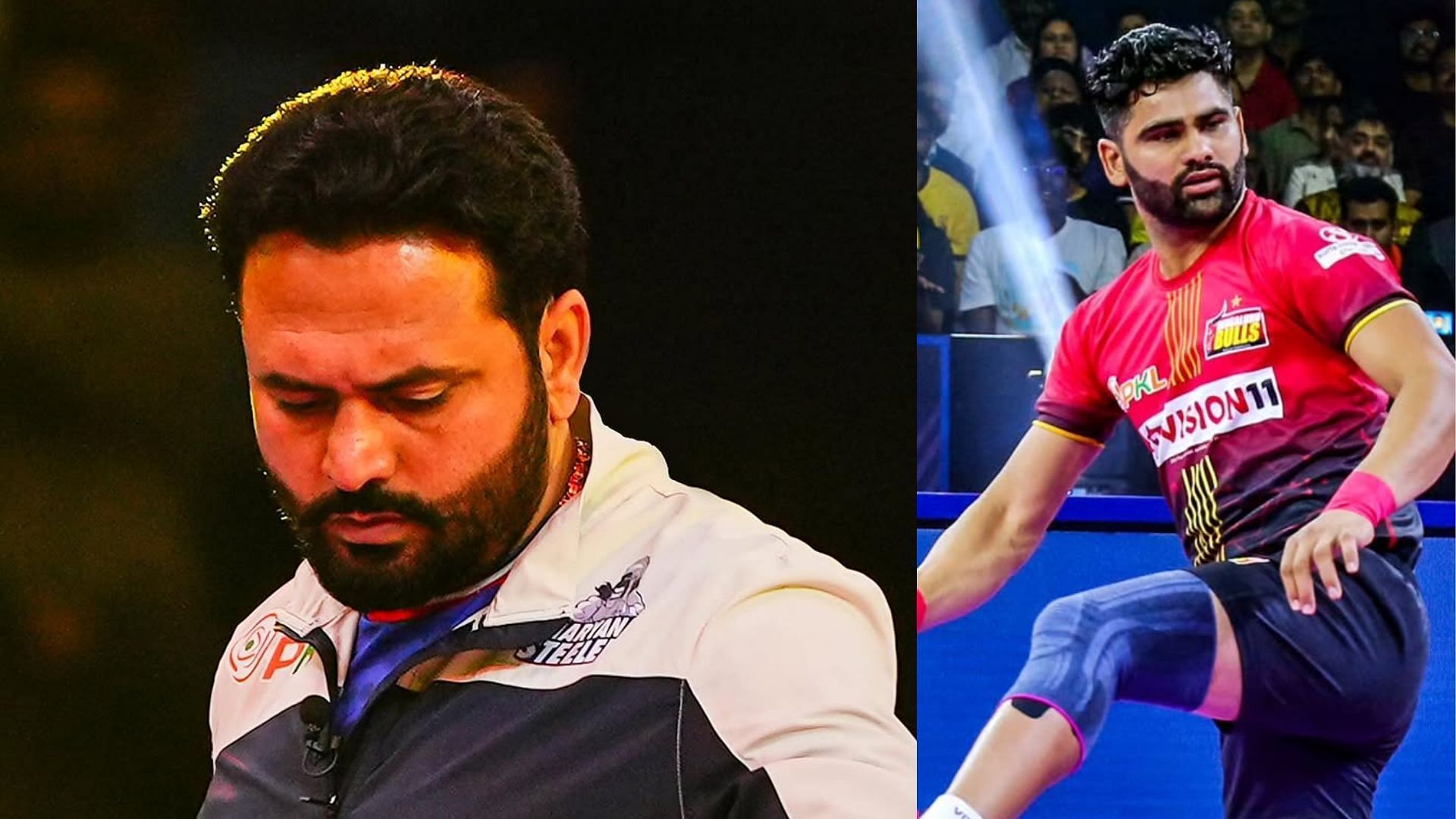 &ldquo;He needs to accept this bitter truth&rdquo; - Manpreet Singh&rsquo;s advice for Pardeep Narwal ahead of PKL 12 (Image via Haryana Steelers and PKL) 