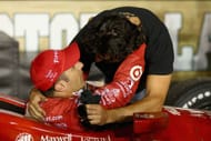 Tony Kanaan with Dario Freanchitti, MAVTV 500 - Day 2 - Source: Getty