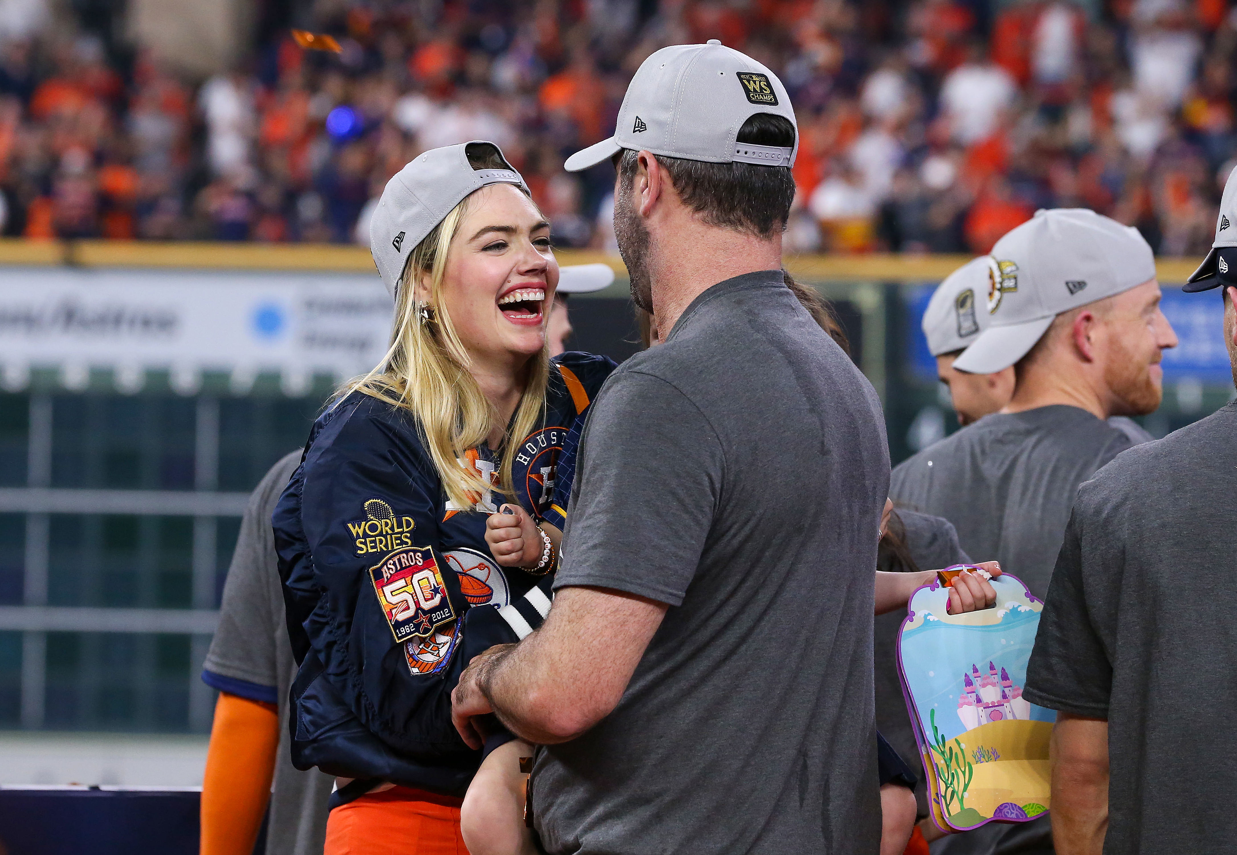 MLB: World Series - Justin Verlander and Kate Upton (Photo via IMAGN)