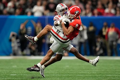 The 2022 Peach Bowl set the record attendance at Mercedes Benz Stadium. - Source: Imagn