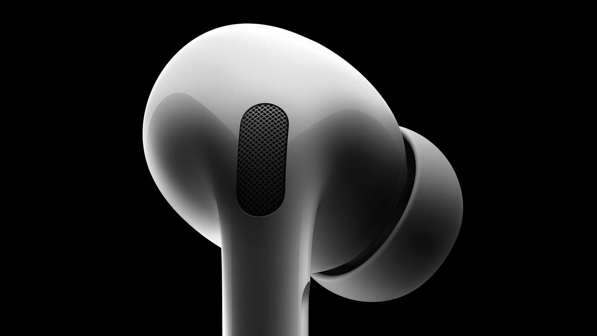 The Apple AirPods Pro 2&#039;s design (Image via Apple, Amazon)