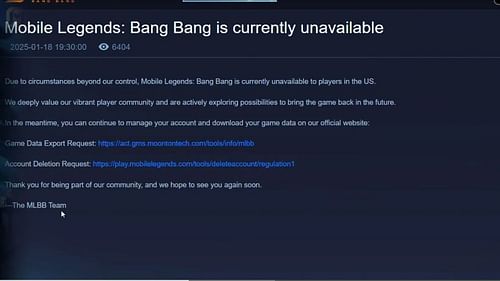 MLBB has been banned in the US (Image via YouTube || Airyus Online)