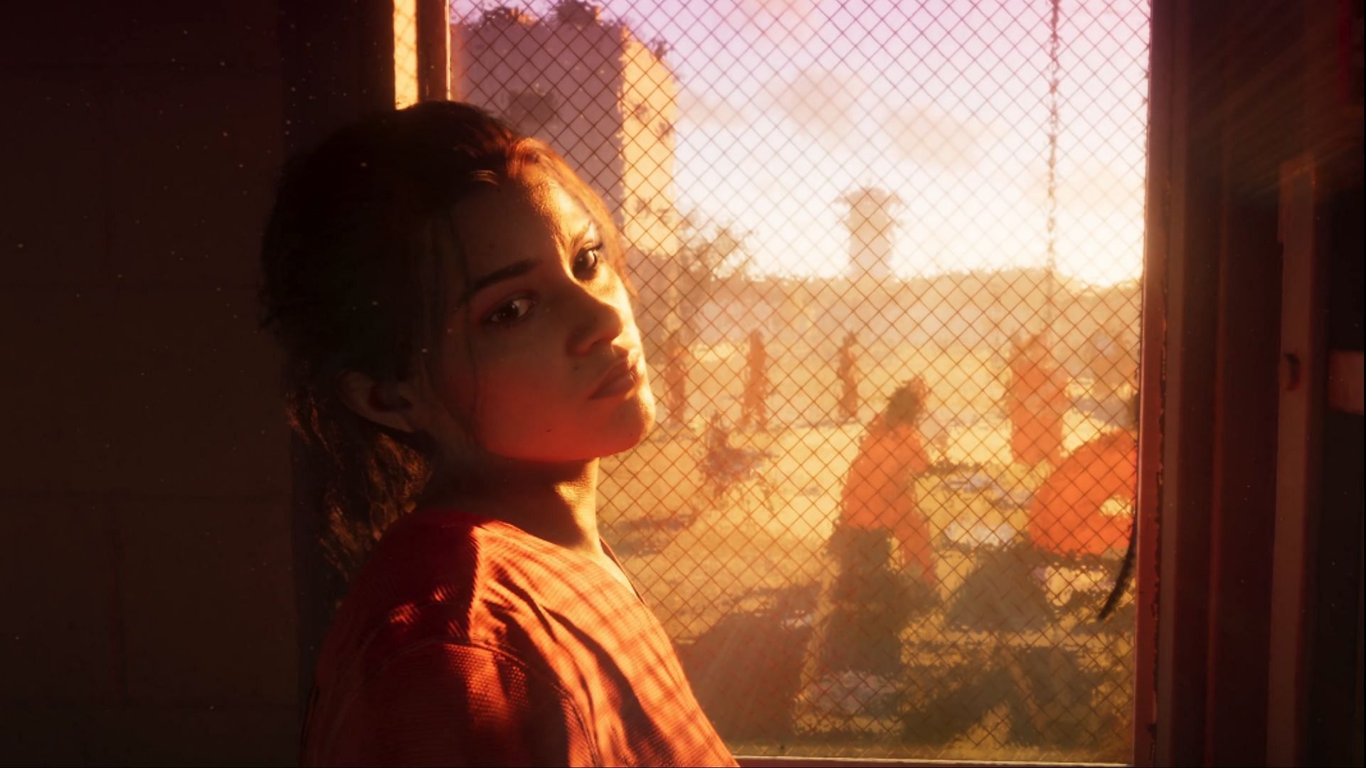 Lucia&#039;s introduction in Grand Theft Auto 6&#039;s first trailer (Image via Rockstar Games)