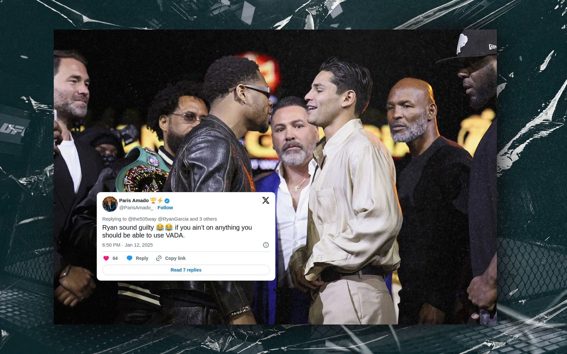 Fans react to Ryan Garcia