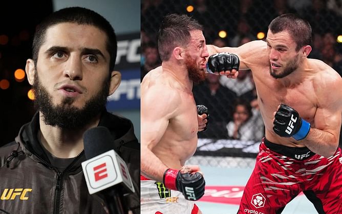 Islam Makhachev gets candid about watching Umar Nurmagomedov lose while warming up for UFC 311 main event: “He made some mistakes”
