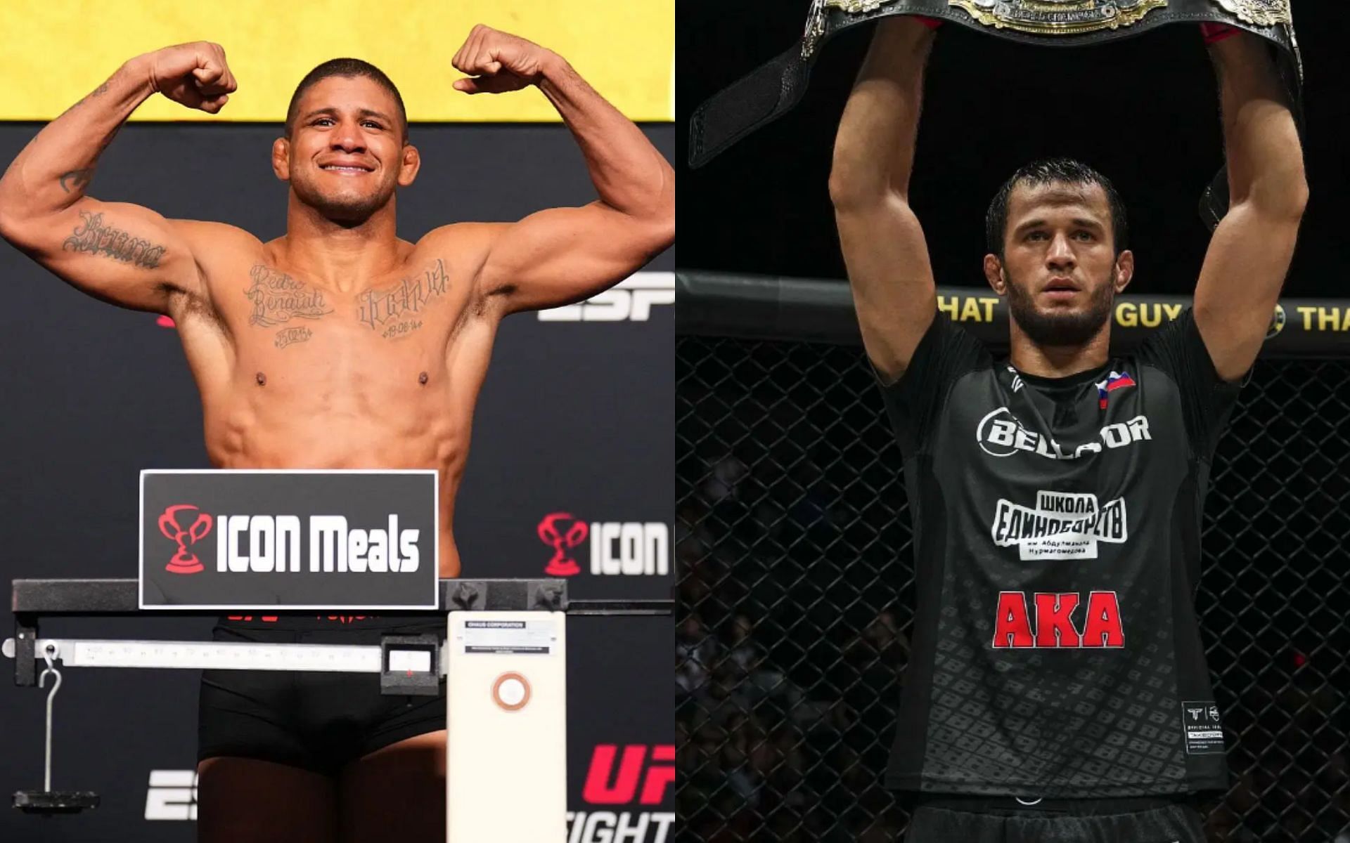 Gilbert Burns and Usman Nurmagomedov