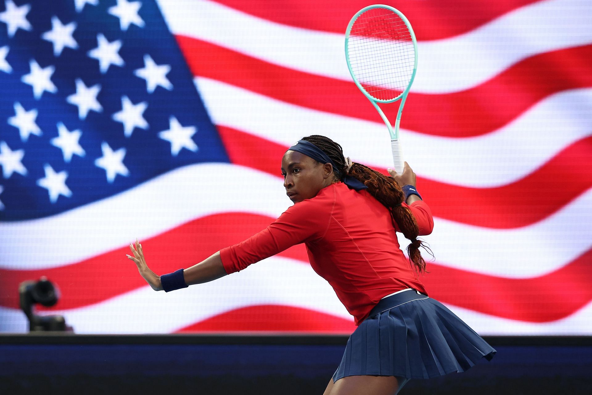 Coco Gauff at the 2025 United Cup [Source: Getty]