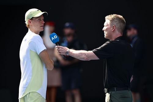 Sinner at the 2025 Australian Open (Image Source: Getty)