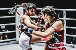 WATCH: Reigning atomweight MMA queen Stamp Fairtex’s Muay Thai banger against Alma Juniku in Shanghai