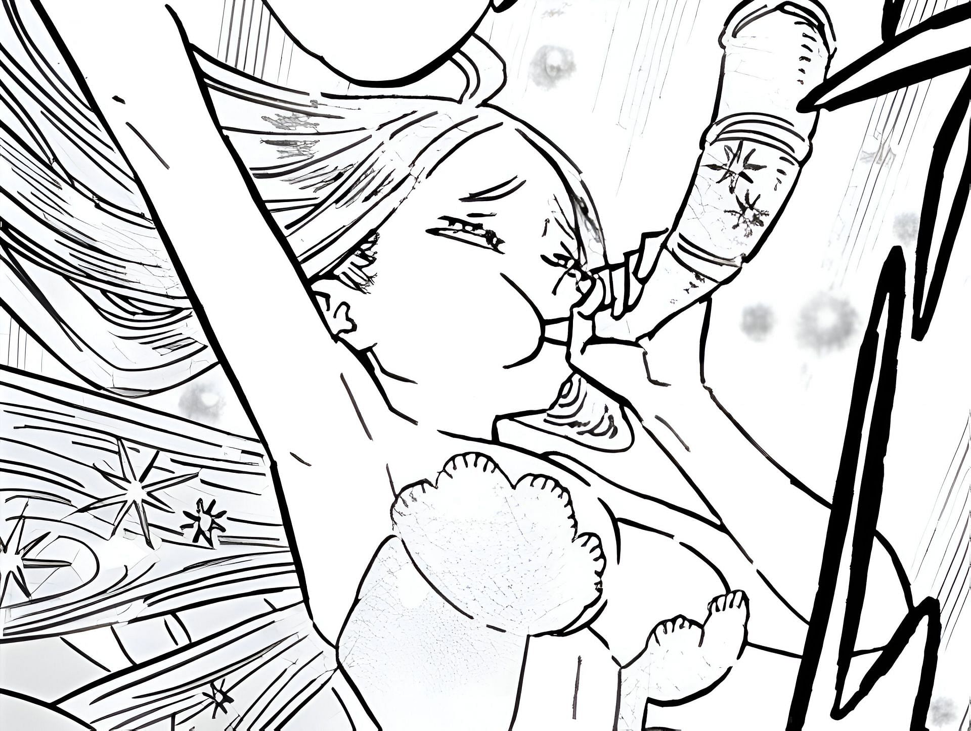 Bell as seen in the manga (Image via Shueisha)