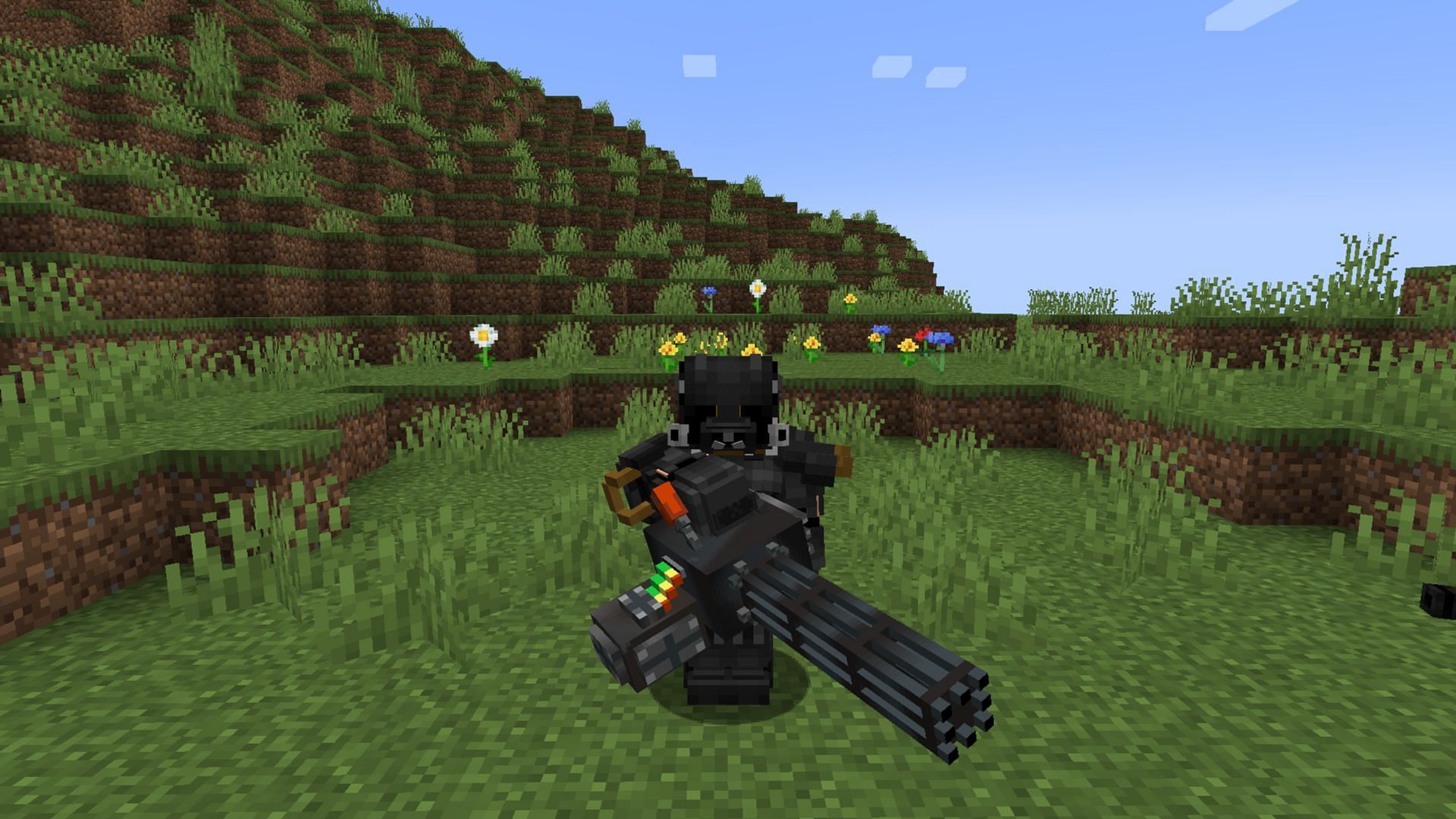 This mod can turn Minecraft into Fallout without changing the vanilla look of your world (Image via Mojang Studios || Curseforge/@joseph86753091)