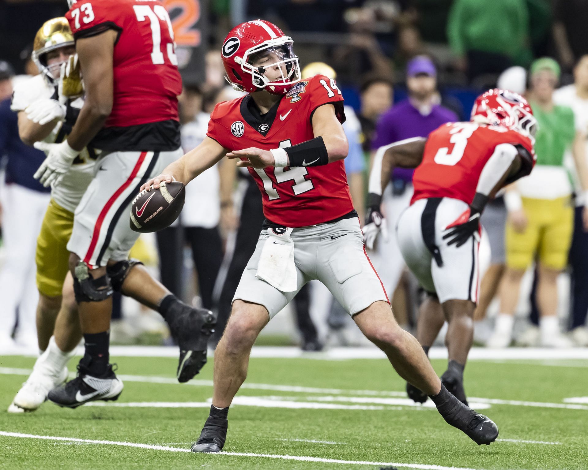 91st Allstate Sugar Bowl  - Notre Dame v Georgia - Source: Getty