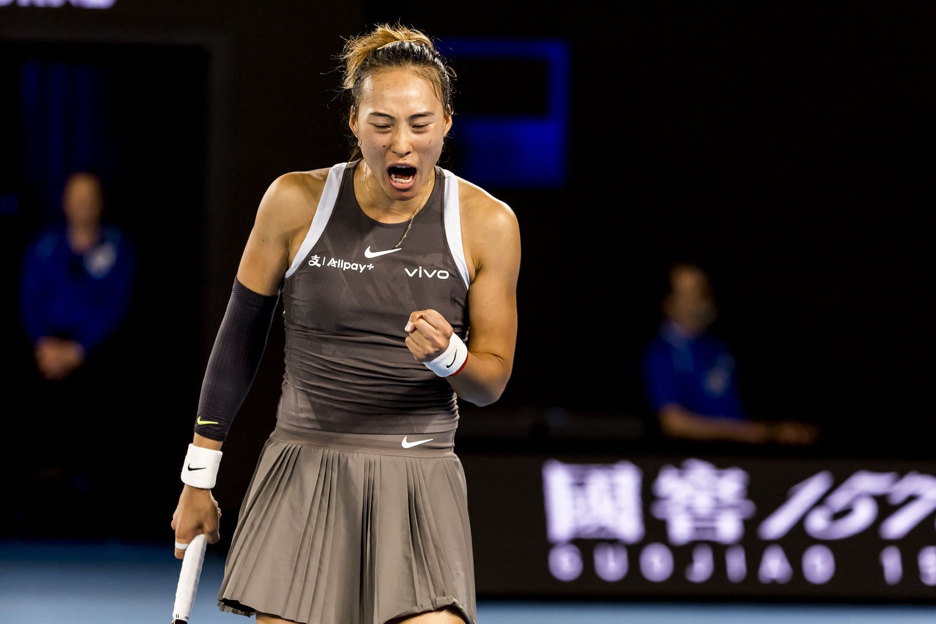 Zheng Qinwen at the Australian Open 2025. (Photo: Getty)