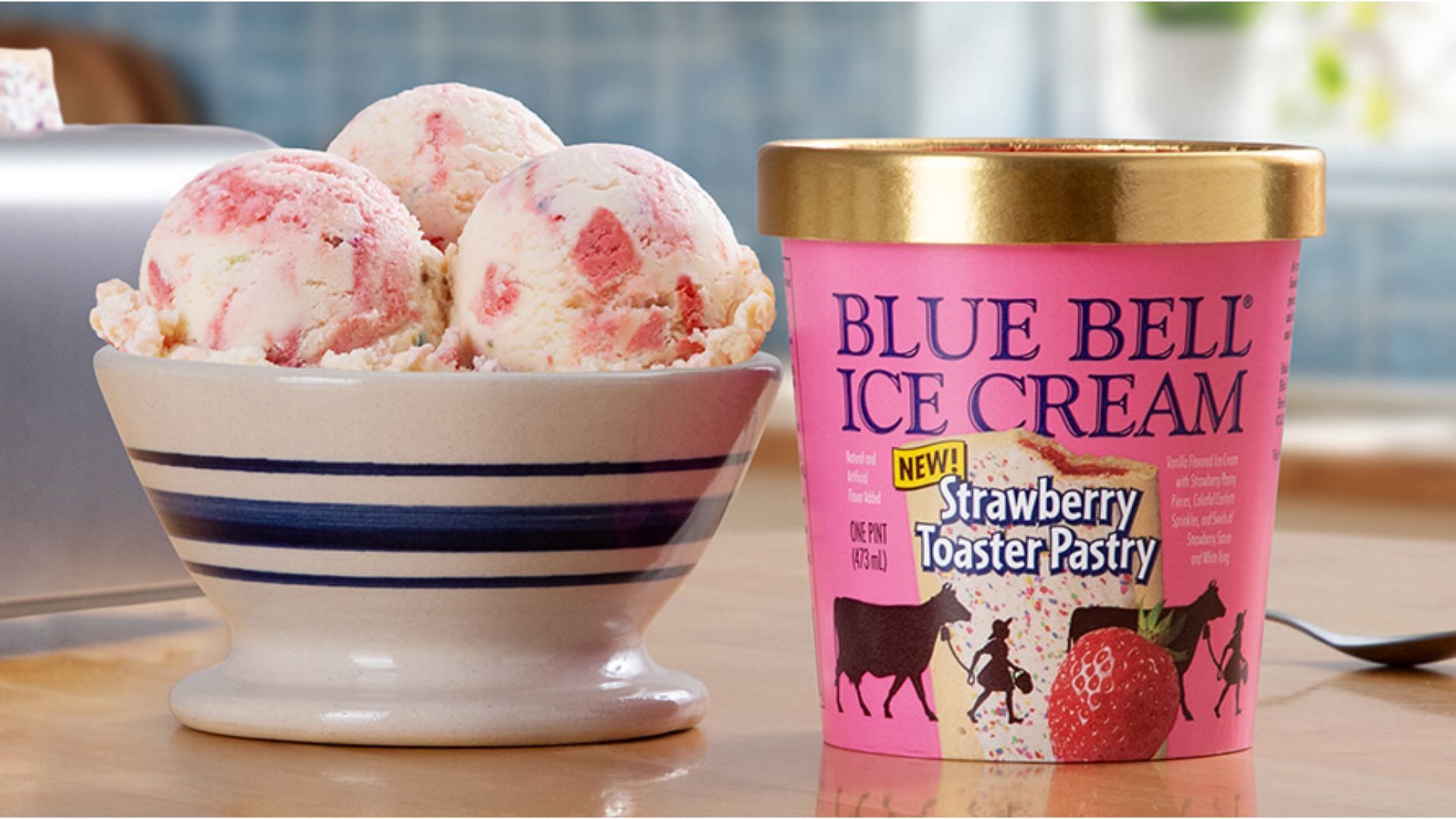 Blue Bell&rsquo;s new Strawberry Toaster Pastry Ice Cream: Availability and details explored