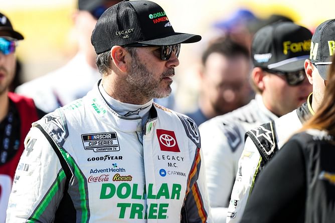 Jimmie Johnson’s NASCAR driver posts open call for graphic designer requirement on social media