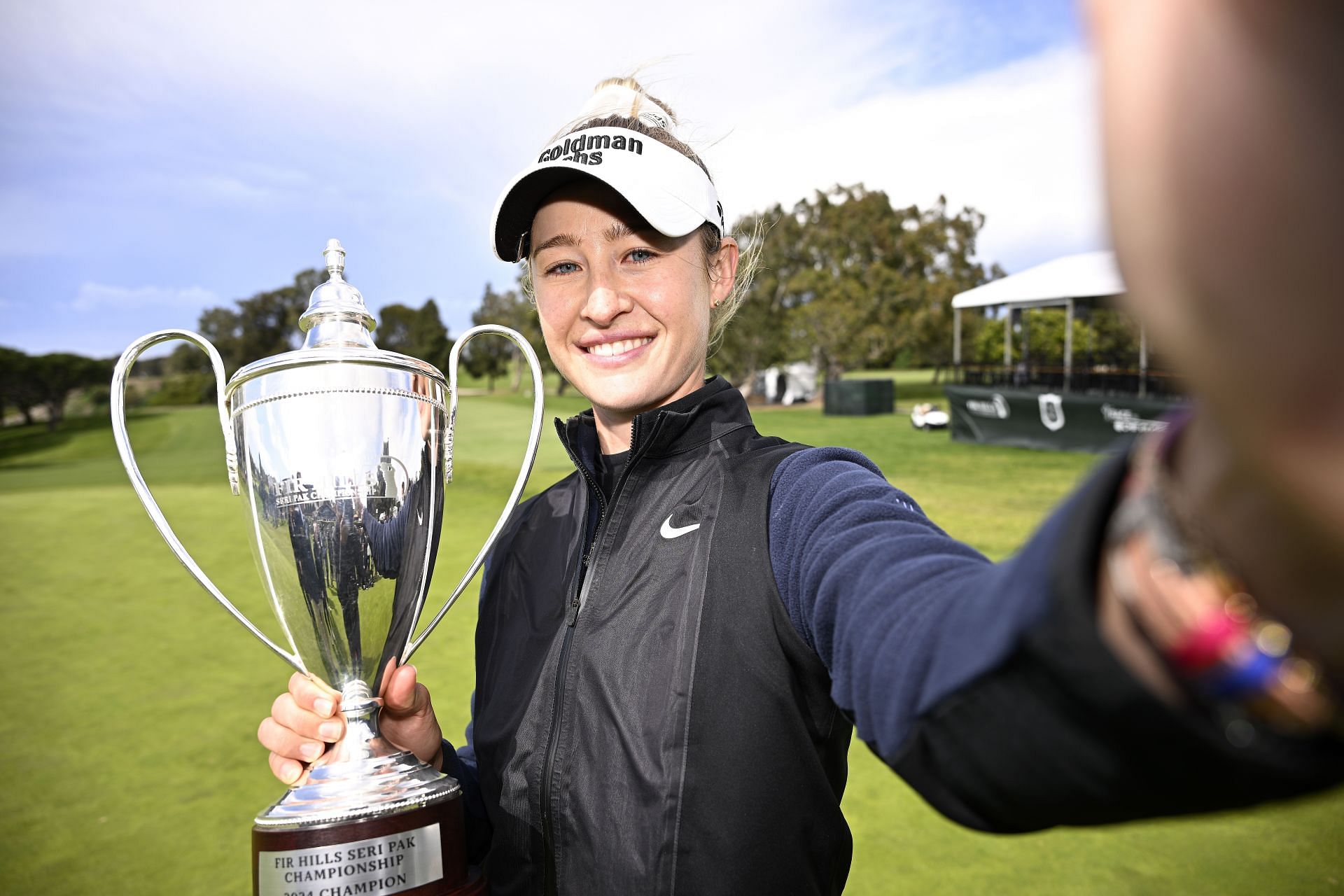 LPGA Tour star Nelly korda won the inaugural edition of the Fir Hills Se Ri Pak Championship (Image via Getty).