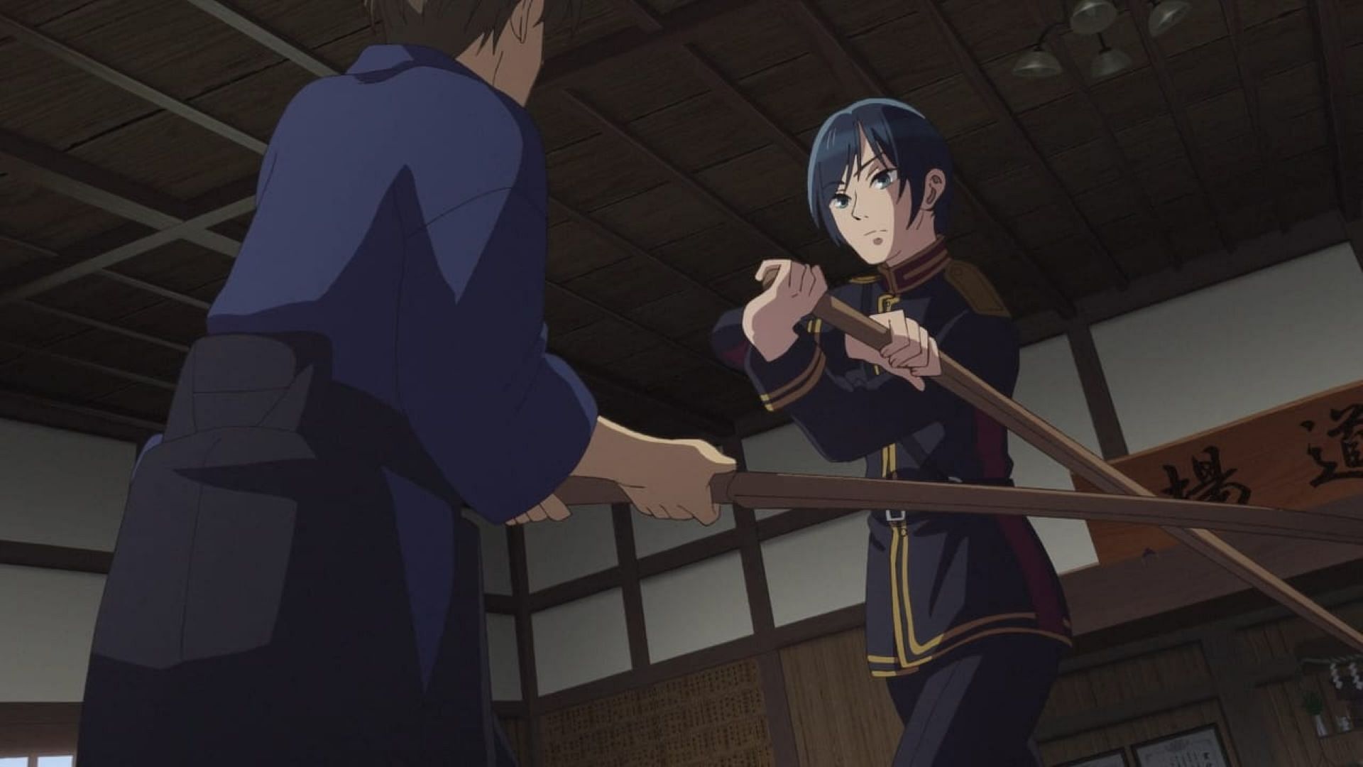 Kaoruko plays kendo (Image via Kinema Citrus)