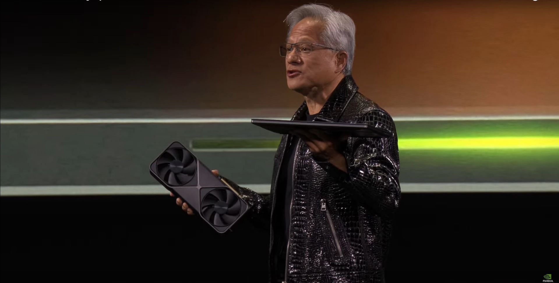 The RTX 5070 GPUs have been launched at CES 2025 (Image via Nvidia)